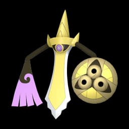Aegislash Blade Pokemon team builder artwork