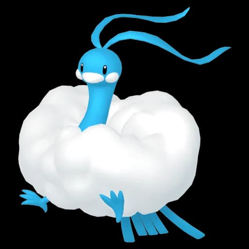 Altaria Pokemon team builder artwork