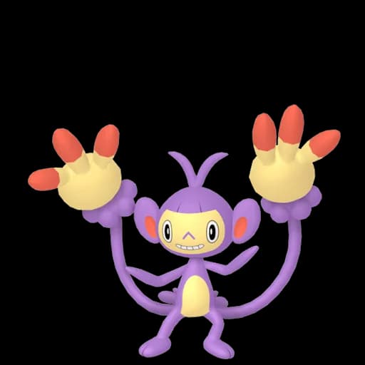 Ambipom Pokemon team builder artwork