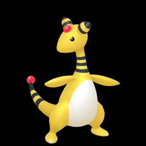 Ampharos Pokemon team builder artwork