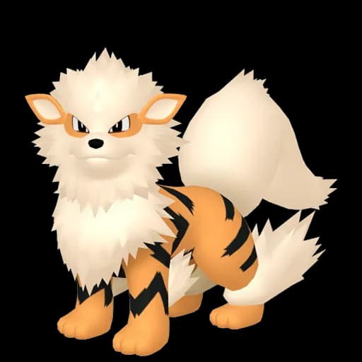 Arcanine Pokemon team builder artwork