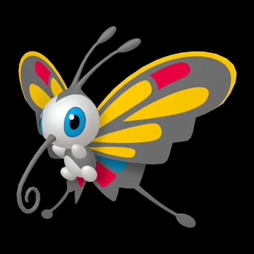 Beautifly Pokemon team builder artwork