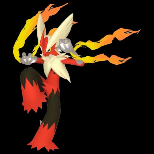 Blaziken Mega Pokemon team builder artwork