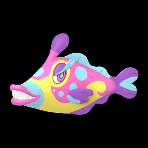 Bruxish Pokemon team builder artwork