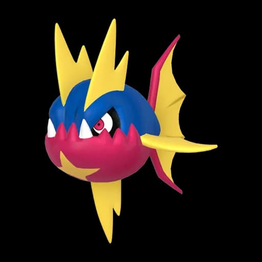Carvanha Pokemon team builder artwork