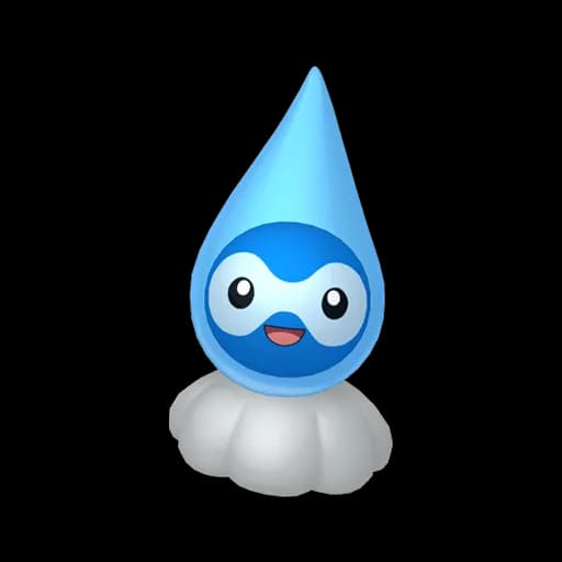 Castform Rainy Pokemon team builder artwork
