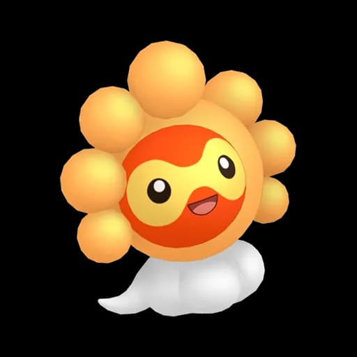 Castform Sunny Pokemon team builder artwork