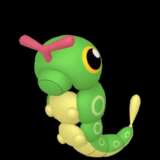 Caterpie Pokemon team builder artwork