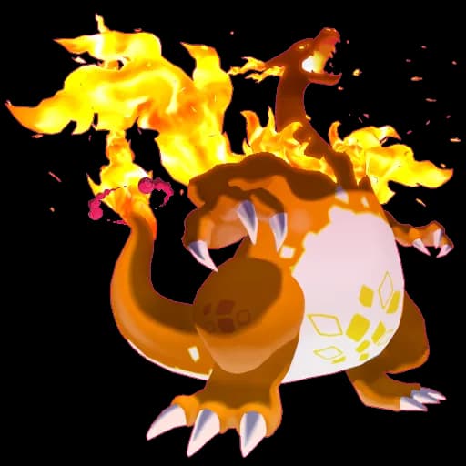 Charizard Gmax Pokemon team builder artwork