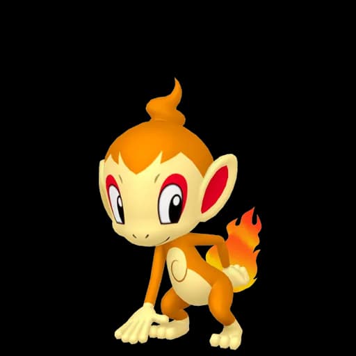 Chimchar Pokemon team builder artwork