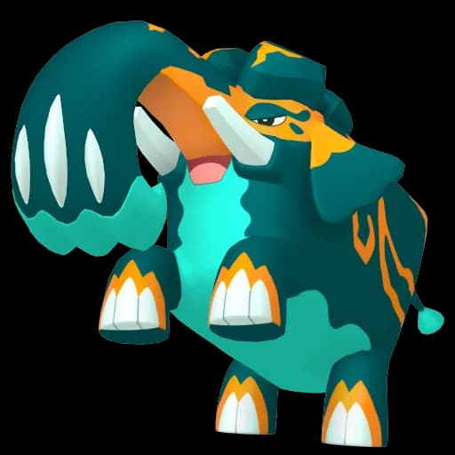 Copperajah Pokemon team builder artwork