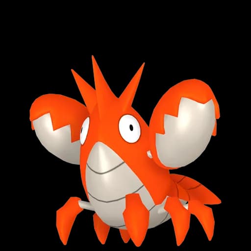 Corphish Pokemon team builder artwork