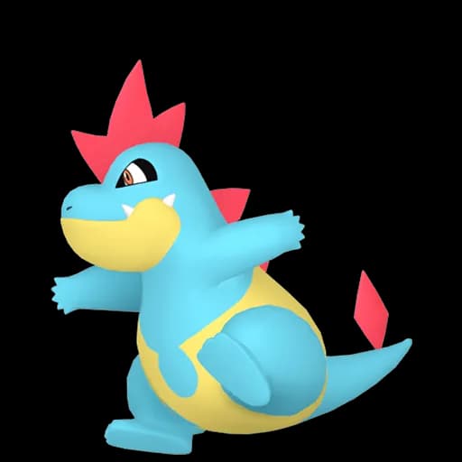 Croconaw Pokemon team builder artwork