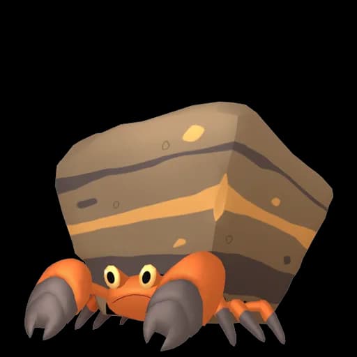 Crustle Pokemon team builder artwork