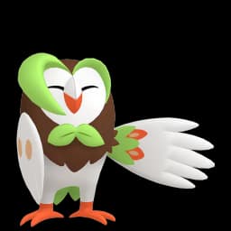 Dartrix Pokemon team builder artwork