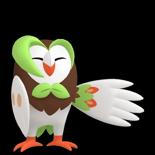 Dartrix Pokemon team builder artwork