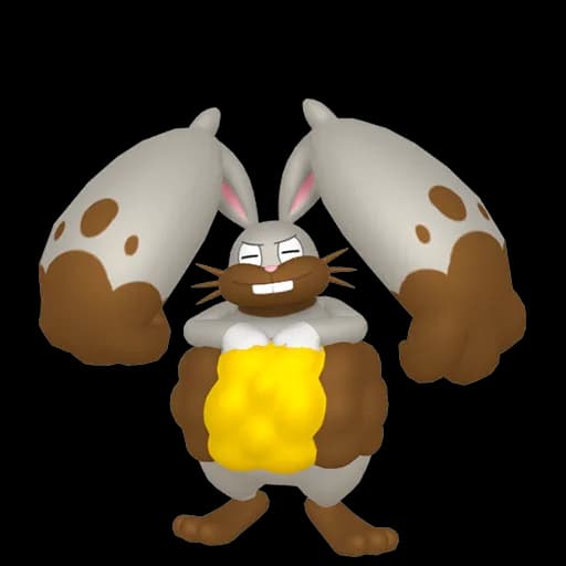 Diggersby Pokemon team builder artwork