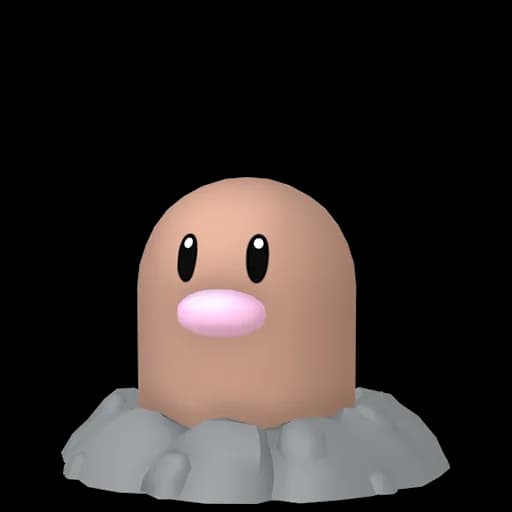 ディグダ ポケモンチーム構築画像