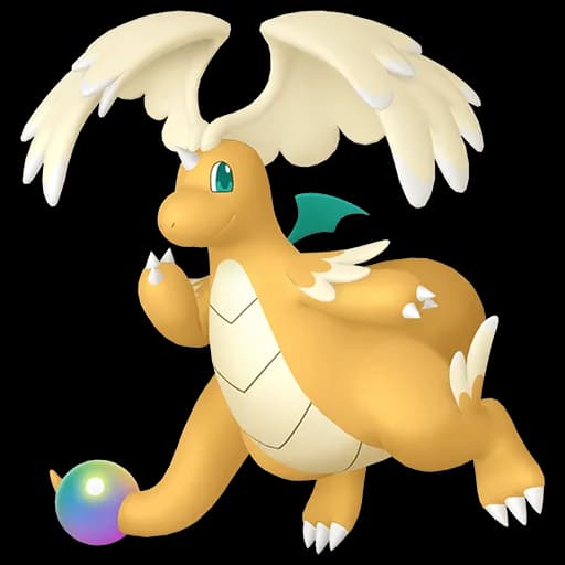 Dragonite Mega Pokemon team builder artwork