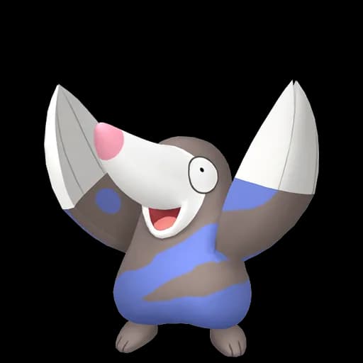 Drilbur Pokemon team builder artwork