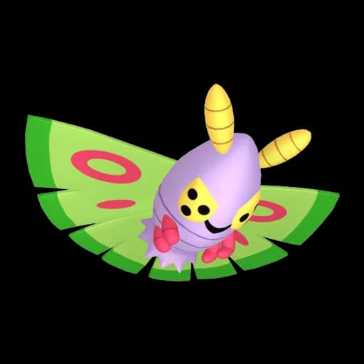 Dustox Pokemon team builder artwork