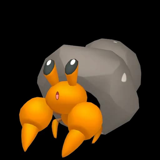 Dwebble Pokemon team builder artwork