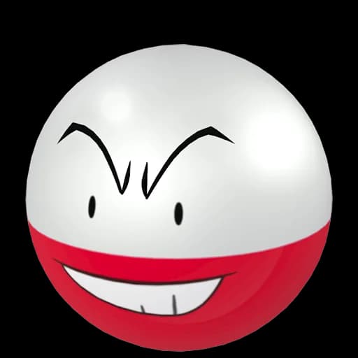 Electrode Pokemon team builder artwork