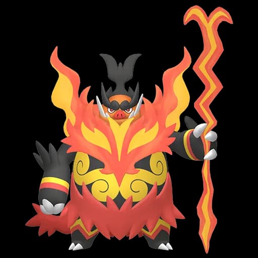 Emboar Mega Pokemon team builder artwork