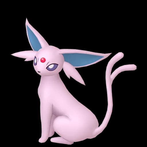 Espeon Pokemon team builder artwork