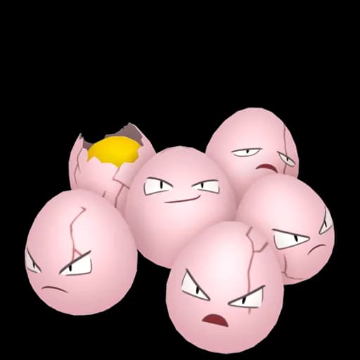 Exeggcute Pokemon team builder artwork
