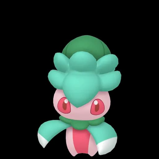 Fomantis Pokemon team builder artwork
