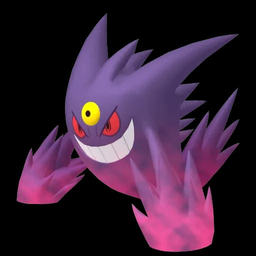 Gengar Mega Pokemon team builder artwork