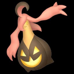 Gourgeist Super Pokemon team builder artwork