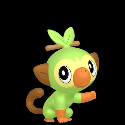Grookey Pokemon team builder artwork