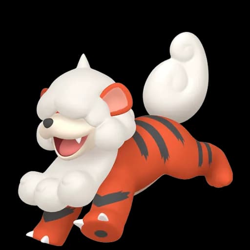 Growlithe Hisui Pokemon team builder artwork