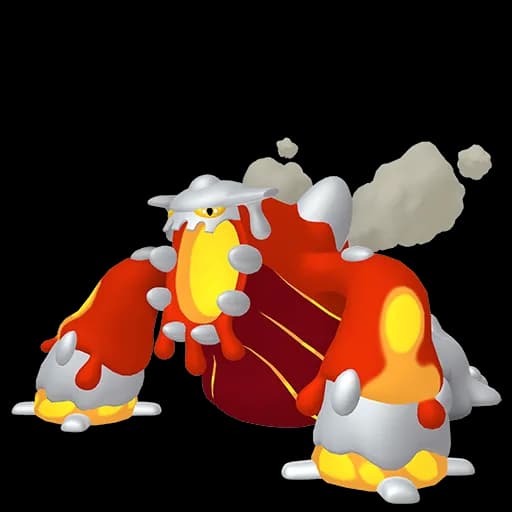 Heatran Mega Pokemon team builder artwork