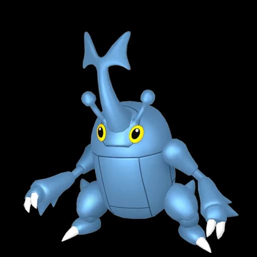Heracross Pokemon team builder artwork