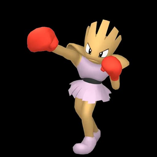 Hitmonchan Pokemon team builder artwork
