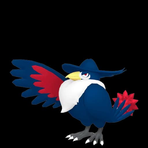 Honchkrow Pokemon team builder artwork