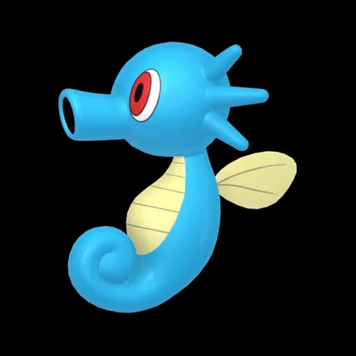 Horsea Pokemon team builder artwork