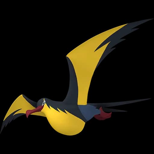 Kilowattrel Pokemon team builder artwork