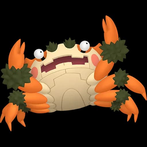 Klawf Pokemon team builder artwork