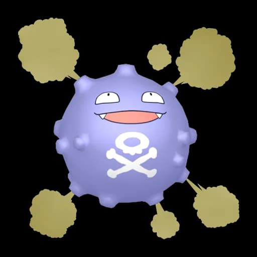 Koffing Pokemon team builder artwork