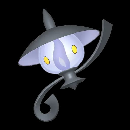 Lampent Pokemon team builder artwork