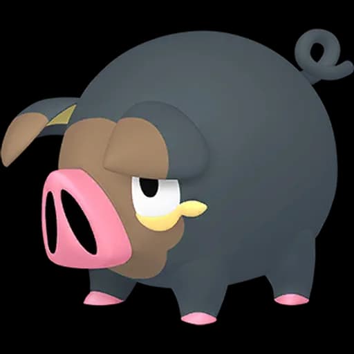 Lechonk Pokemon team builder artwork