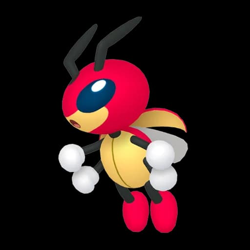 Ledian Pokemon team builder artwork