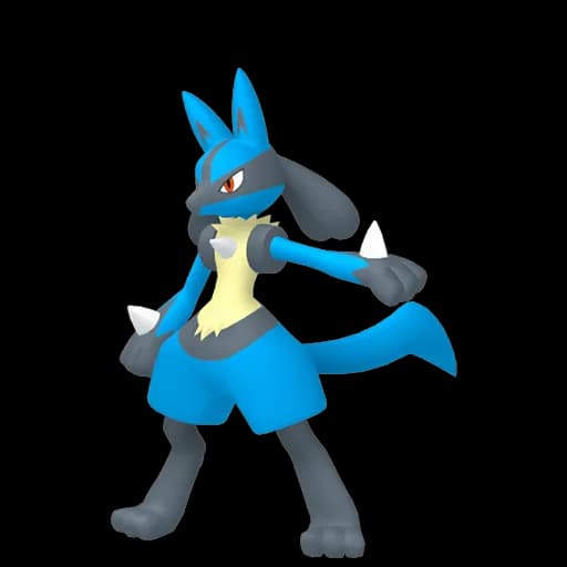 Lucario Pokemon team builder artwork