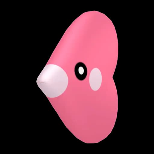 Luvdisc Pokemon team builder artwork