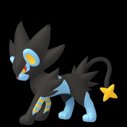 Luxray Pokemon team builder artwork