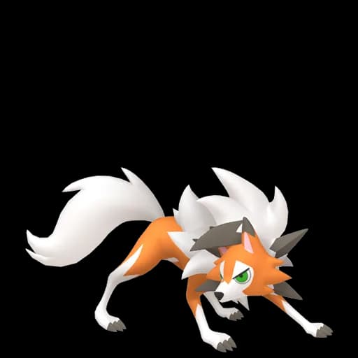 Lycanroc Dusk Pokemon team builder artwork